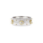 Buccellati Jewelry - Macri Eternelle 18K Yellow & White Gold Diamond Ring | Manfredi Jewels