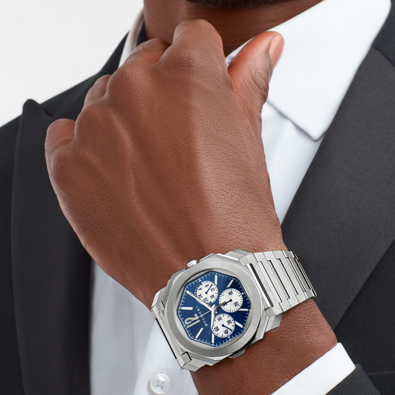 BULGARI Watches - OCTO FINISSIMO CHRONOGRAPH GMT WATCH 103467 | Manfredi Jewels