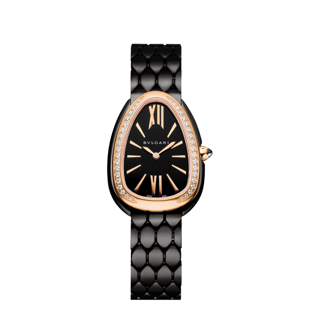 Bvlgari Serpenti Seduttori Watch 103706 – Rose Gold & DLC Bvlgari Serpenti Seduttori Watch 103706 – Rose Gold & DLC