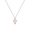 Chopard Jewelry - Happy Diamonds Ethical Rose Gold Cross Pendant Necklace | Manfredi Jewels