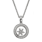 Chopard Jewelry - Happy Diamonds Ethical White Gold Snowflake Diamond Pendant | Manfredi Jewels