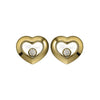 Chopard Jewelry - Happy Diamonds Icon Ethical Yellow Gold Earrings | Manfredi Jewels