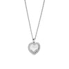 Chopard Jewelry - Happy Diamonds Icons Ethical 18K White Gold Diamond Necklace | Manfredi Jewels