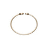 Chopard Jewelry - Happy Diamonds Icons Ethical Rose Gold Diamond Bangle Bracelet | Manfredi Jewels