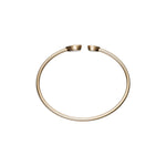 Chopard Jewelry - Happy Diamonds Icons Ethical Rose Gold Diamond Bangle Bracelet | Manfredi Jewels