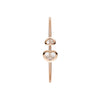 Chopard Jewelry - Happy Diamonds Icons Ethical Rose Gold Diamond Bangle Bracelet | Manfredi Jewels