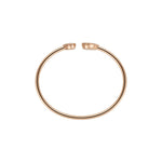 Chopard Jewelry - Happy Diamonds Icons Ethical Rose Gold Diamond Bangle Bracelet | Manfredi Jewels