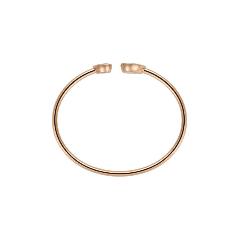 Chopard Jewelry - Happy Diamonds Icons Ethical Rose Gold Diamond Bangle Bracelet | Manfredi Jewels