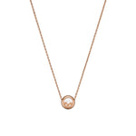 Chopard Jewelry - Happy Diamonds Icons Ethical Rose Gold Necklace | Manfredi Jewels