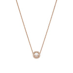 Chopard Jewelry - Happy Diamonds Icons Ethical Rose Gold Necklace | Manfredi Jewels