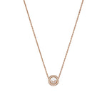 Chopard Jewelry - Happy Diamonds Icons Ethical Rose Gold Necklace | Manfredi Jewels