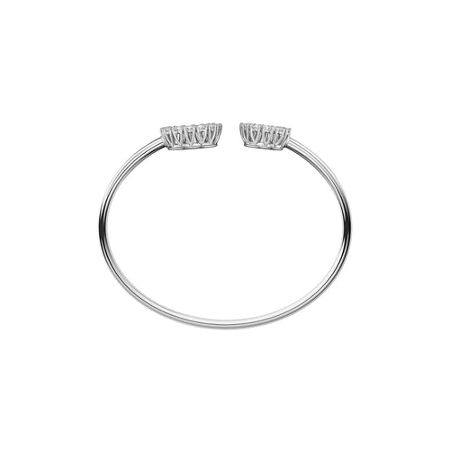 Chopard Jewelry - Happy Diamonds Icons Ethical White Gold Diamond Bracelet | Manfredi Jewels