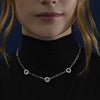 Chopard Jewelry - Happy Diamonds Icons Ethical White Gold Diamond Necklace | Manfredi Jewels