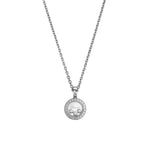 Chopard Jewelry - Happy Diamonds Icons Ethical White Gold Pendant Necklace | Manfredi Jewels