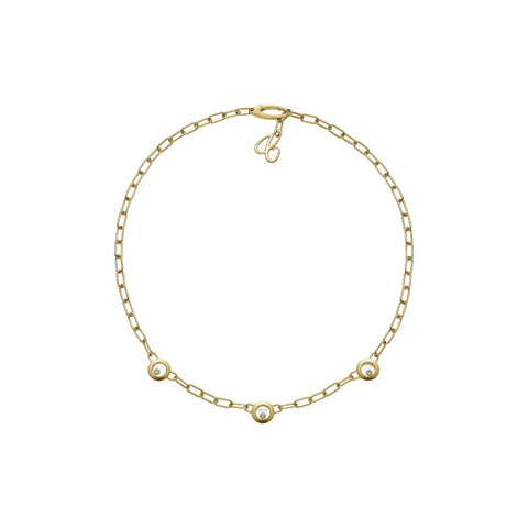 Happy Diamonds Icons Ethical Yellow Gold Diamond Necklace