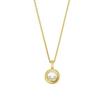 Chopard Jewelry - Happy Diamonds Icons Ethical Yellow Gold Pendant Necklace | Manfredi Jewels