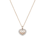 Chopard Jewelry - Happy Diamonds Icons Joaillerie Ethical Rose Gold Pendant | Manfredi Jewels