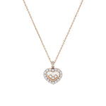 Chopard Jewelry - Happy Diamonds Icons Joaillerie Ethical Rose Gold Pendant | Manfredi Jewels