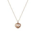 Chopard Jewelry - Happy Diamonds Icons Joaillerie Ethical Rose Gold Pendant | Manfredi Jewels