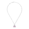 Chopard Jewelry - Happy Diamonds Ladybird Ethical White Gold Diamond and Ruby Pendant Necklace | Manfredi Jewels