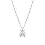 Chopard Jewelry - Happy Diamonds Ladybird Ethical White Gold Diamond and Ruby Pendant Necklace | Manfredi Jewels