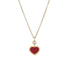 Chopard Jewelry - Happy Hearts Ethical Rose Gold Diamond Carnelian Pendant Necklace | Manfredi Jewels