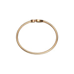 Chopard Jewelry - Happy Hearts Ethical Rose Gold Diamond Turquoise Stone Bangle Bracelet | Manfredi Jewels