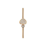 Chopard Jewelry - Happy Hearts Ethical Rose Gold & Diamonds Bangle Bracelet | Manfredi Jewels