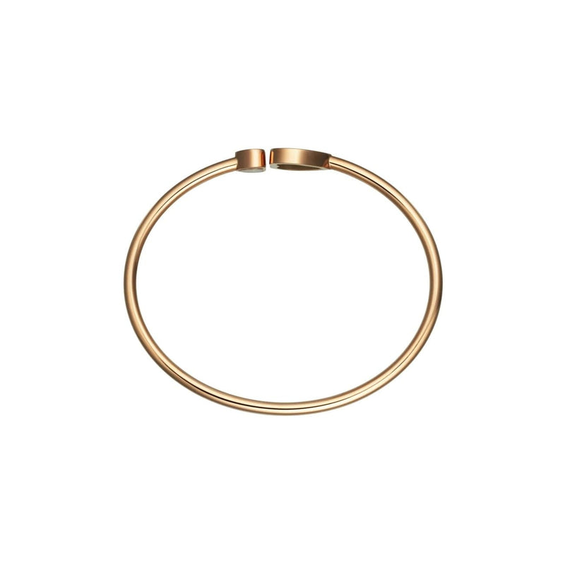 Chopard Jewelry - Happy Hearts Ethical Rose Gold & Diamonds Bangle Bracelet | Manfredi Jewels