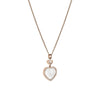 Chopard Jewelry - Happy Hearts Ethical Rose Gold Diamonds Mother - Of - Pearl Pendant Necklace | Manfredi Jewels