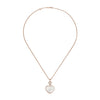 Chopard Jewelry - Happy Hearts Ethical Rose Gold Diamonds Mother - Of - Pearl Pendant Necklace | Manfredi Jewels