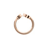 Chopard Jewelry - Happy Hearts Ethical Rose Gold Mother of Pearl & Diamond Ring | Manfredi Jewels