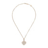 Chopard Jewelry - Happy Hearts Ethical Rose Gold Pavé Diamonds Pendant Necklace | Manfredi Jewels