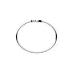 Chopard Jewelry - Happy Hearts Ethical White Gold Diamond Blue Mother of Pearl Bangle Bracelet | Manfredi Jewels