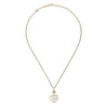 Chopard Jewelry - Happy Hearts Ethical Yellow Gold Mother of Pearl Pendant Necklace | Manfredi Jewels
