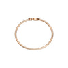 Chopard Jewelry - Happy Hearts Golden Ethical Rose Gold Diamonds Bangle Bracelet | Manfredi Jewels