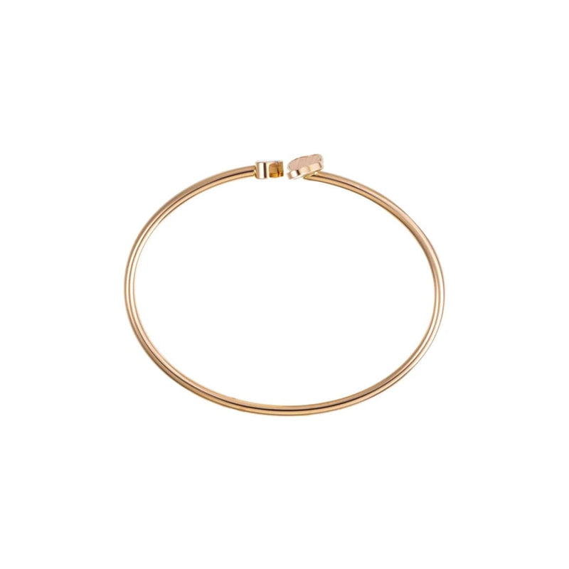 Chopard Jewelry - Happy Hearts Wings Ethical Rose Gold Diamond Bangle Bracelet | Manfredi Jewels