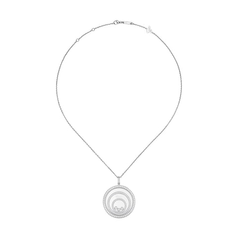 Happy Spirit Ethical 18K White Gold Diamond Necklace