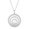 Chopard Jewelry - Happy Spirit Ethical 18K White Gold Diamond Necklace | Manfredi Jewels