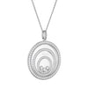 Chopard Jewelry - Happy Spirit Ethical 18K White Gold Diamond Necklace | Manfredi Jewels