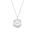 Chopard Jewelry - Happy Spirit Ethical 18K White Gold Diamond Necklace | Manfredi Jewels