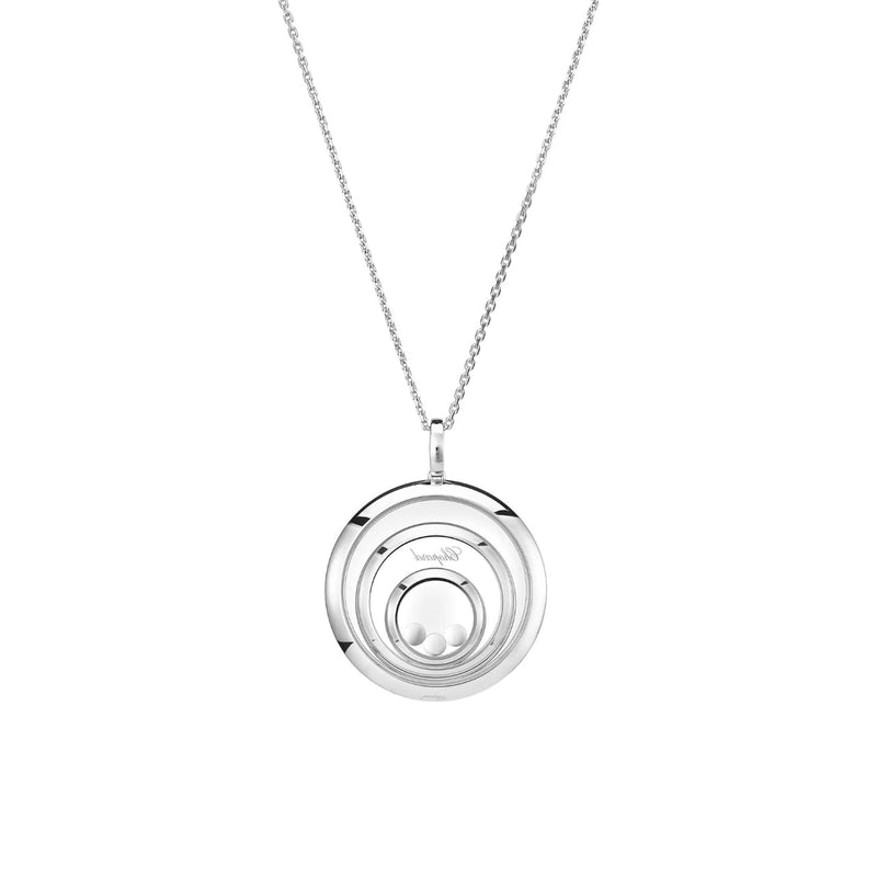 Chopard Jewelry - Happy Spirit Ethical 18K White Gold Diamond Necklace | Manfredi Jewels