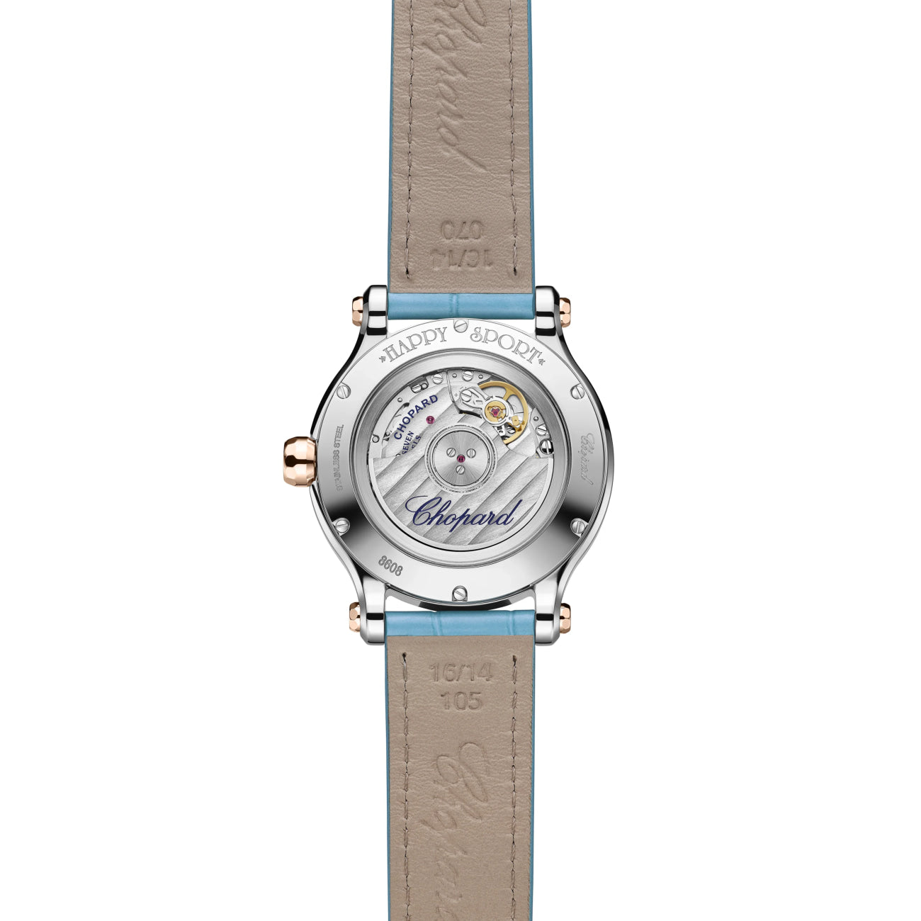 Chopard Happy Sport - Turquoise - Watches | Manfredi Jewels