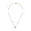 Chopard Jewelry - Ice Cube Ethical Rose Gold Diamonds Pendant Necklace | Manfredi Jewels