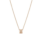 Chopard Jewelry - Ice Cube Ethical Rose Gold Diamonds Pendant Necklace | Manfredi Jewels