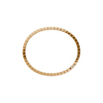 Chopard Jewelry - Ice Cube Ethical Rose Gold Half - Set Diamonds Bangle | Manfredi Jewels