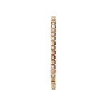 Chopard Jewelry - Ice Cube Ethical Rose Gold Half - Set Diamonds Bangle | Manfredi Jewels