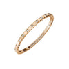 Chopard Jewelry - Ice Cube Ethical Rose Gold Half - Set Diamonds Bangle | Manfredi Jewels