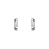 Chopard Jewelry - Ice Cube Ethical White Gold Hoop Earrings | Manfredi Jewels