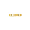 Chopard Jewelry - Ice Cube Ethical Yellow Gold Diamond Accent Ring | Manfredi Jewels